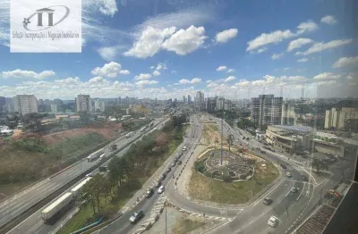 Andar corporativo para alugar, 636 m² por r$ 23.500,00/mês - vila pouso alegre - barueri/sp