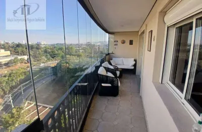 Apartamento com 3 dormitórios à venda, 139 m² por r$ 1.550.000,00 - edifício parque tamboré - santana de parnaíba/sp