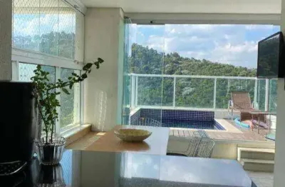 Apartamento com 4 dormitórios para alugar, 284 m² por R$ 27.000,00/mês - Penthouses - Santana de Parnaíba/SP
