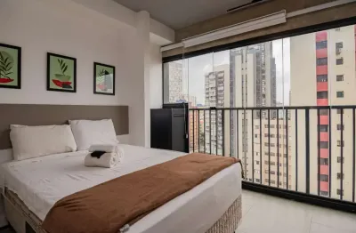 Confortável studio para venda em bela vista com 1 quarto, 18m²
