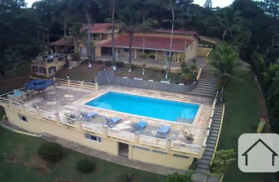 Chácara com 4 dormitórios à venda, 5000 m² por r$ 1.800.000,00 - condomínio itaembu - itatiba/sp