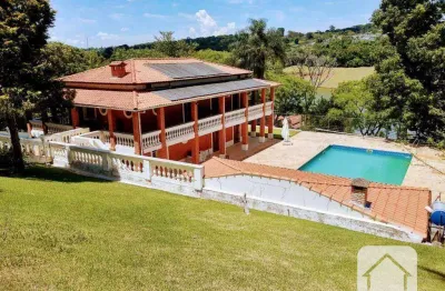 Chácara com 7 suites, 5000 m² - condomínio itaembu - itatiba/sp