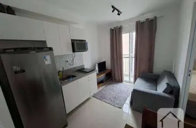 Apartamento de 24m² , mobiliado  e com ar condicionado para locação no butantã.