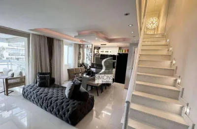 Apartamento duplex com 2 dormitórios à venda, 78 m² por r$ 1.700.000,00 - alto de pinheiros - são paulo/sp