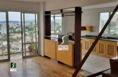 Cobertura com 2 dormitórios à venda, 160 m² por r$ 2.500.000,00 - alto de pinheiros - são paulo/sp