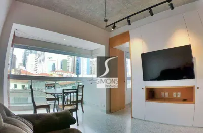 Apartamento com 1 dormitório à venda, 39 m² por r$ 685.000,00 - pinheiros - são paulo/sp