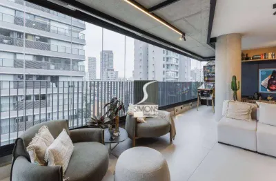 Apartamento com 3 suites à venda, 150 m² por r$ 3.500.000 - vila madalena - são paulo/sp