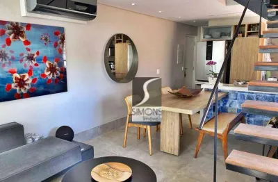 Apartamento duplex com 2 dormitórios à venda, 74 m² por r$ 1.500.000,00 - pinheiros - são paulo/sp