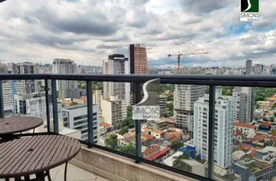 Apartamento à venda, 31 m² por r$ 580.000,00 - pinheiros - são paulo/sp
