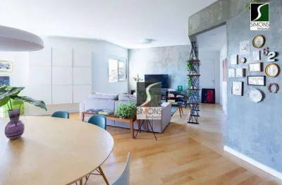 Apartamento com 3 dormitórios à venda, 132 m² por r$ 1.700.000,00 - vila madalena - são paulo/sp