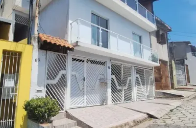 Linda casa para locação com 2 dormitórios e vaga coberta em jandira