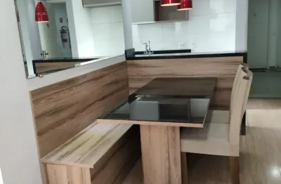 Lindo apartamento semi mobiliado de 2 dormitórios em jandira