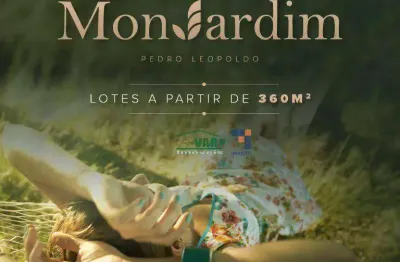 Terreno à venda, 360 m² à partir de r$ 192.666 - maria candida - pedro leopoldo/mg