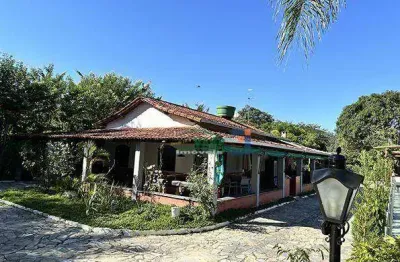 Sítio com 5 dormitórios à venda, 25000 m² por r$ 1.390.000,00 - engenho - santa luzia/mg