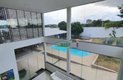 Excelente casa à venda, 730 m² por r$ 3.500.000 - condomínio vale do ouro - ribeirão das neves/mg