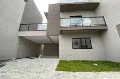 Casa com 3 quartos à venda na rua frei belino maria treviso, 366, boneca do iguaçu, são josé dos pinhais, 163 m2 por r$ 869.000