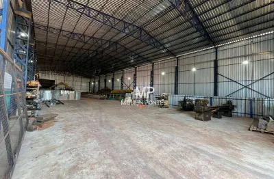 Barracão para alugar, 1300 m² por r$ 16.000,00/mês - parque industrial carlos tonnani - jaboticabal/sp