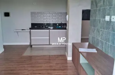Apartamento com 1 dormitório à venda, 43 m² por r$ 310.000 - athenas paulista - jaboticabal/sp