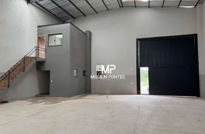 Barracão para alugar, 650 m² por r$ 8.000/mês - distrito industrial josé aparecido tomé - jaboticabal/sp