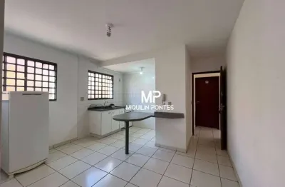Apartamento com 1 dormitório para alugar, 38 m² por r$ 1.058,00/mês - jardim nova aparecida - jaboticabal/sp