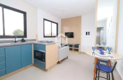 Apartamentos com 1 dormitório à venda - cajuru, curitiba - pr