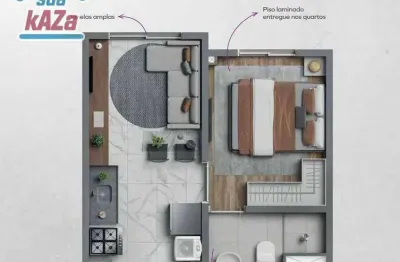 Apartamento com 1 dormitório à venda, 24 m² por r$ 252.000,00 - vila firmiano pinto - são paulo/sp