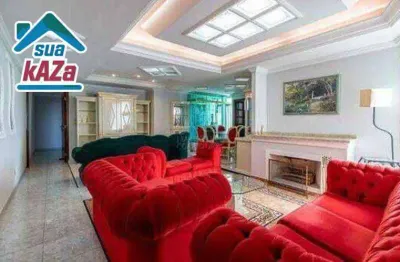 Cobertura com 5 dormitórios e piscina  à venda, 315 m² por r$ 1.600.000 - santa maria - são caetano do sul/sp