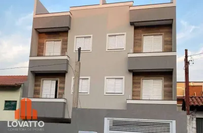 Apartamento com 2 dormitórios à venda - parque das nações - santo andré/sp