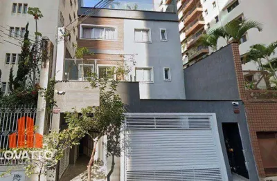 Cobertura com 2 dormitórios à venda - vila bastos - santo andré/sp