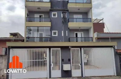 Apartamento com 2 dormitórios à venda - vila aquilino - santo andré/sp