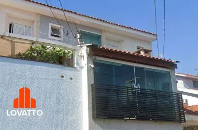 Sobrado com 3 dormitórios à venda - jardim santo antônio - santo andré/sp