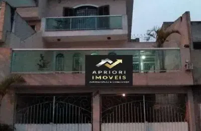 Sobrado com 4 dormitórios à venda, 155 m² por r$ 795.000,00 - jardim progresso - santo andré/sp