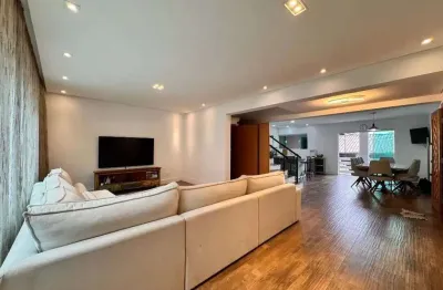 Sobrado com 3 dormitórios à venda, 223m² por r$ 1.060.000,00 - parque erasmo assunção - santo andré/sp