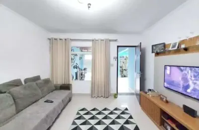 Sobrado com 3 dormitórios à venda, 111 m² por r$ 530.000,00 - vila scarpelli - santo andré/sp