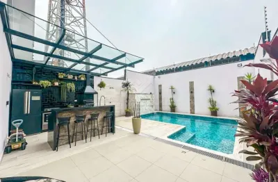 Sobrado com 3 dormitórios á venda, 389m² na vila pires - santo andré/sp