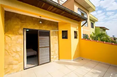 Sobrado com 3 dormitórios à venda, 174 m² por r$ 755.000,00 - vila américa - santo andré/sp