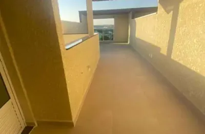 Cobertura para alugar, 86 m² por r$ 2.100,00/mês - vila homero thon - santo andré/sp