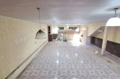 Salão para alugar, 253 m² por r$ 5.800,00/mês - parque das nações - santo andré/sp