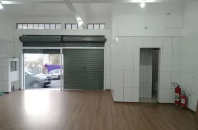 Salão para alugar, 80 m² por r$ 3.850,00/mês - utinga - santo andré/sp