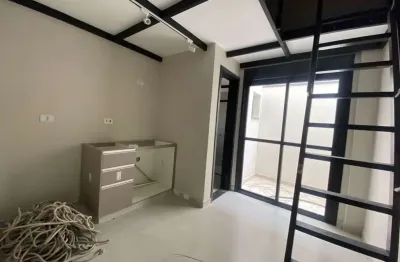 Kitnet com 1 dormitório para alugar, 25 m² por r$ 2.267,00/mês - parque central - santo andré/sp