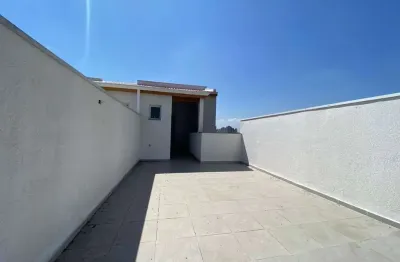 Cobertura com 2 quartos , elevador, nova, 110 m² - venda por r$ 550.000 ou aluguel por r$ 3.535/mês - vila metalúrgica - santo andré/sp