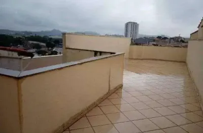 Cobertura com 3 dormitórios, 140 m² - venda por r$ 418.700,00 ou aluguel por r$ 2.400,00/mês - vila helena - santo andré/sp