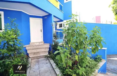 Sobrado com 4 dormitórios para alugar, 246 m² por r$ 6.250,00/mês - vila léa - santo andré/sp