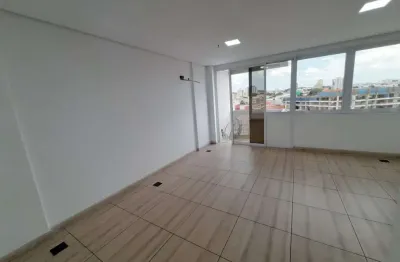 Sala para alugar, 30 m² por r$ 2.129,15/mês - vila homero thon - santo andré/sp