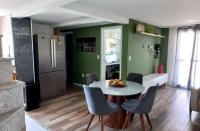 Apartamento duplex, 102 m² - venda por r$ 740.000,00  - vila curuçá - santo andré/sp