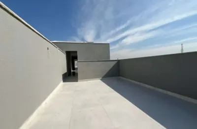 Cobertura nova com 02 dormitórios à venda ou locação, 92,86m² no bairro vila são pedro - santo ándré/sp