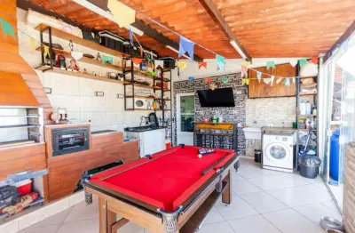 Cobertura à venda com 128m², 3 quartos e 4 vagas na vila claudio, santo andré/sp