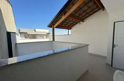 Cobertura com 2 dormitórios, 96 m² - venda por r$ 420.000,00 ou aluguel por r$ 2.500,00/mês - vila humaitá - santo andré/sp