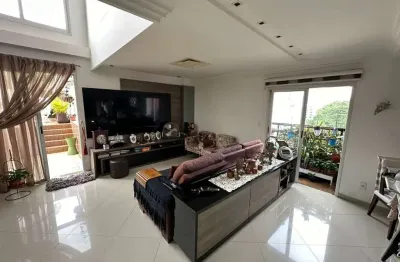 Cobertura, 300 m² - venda por r$ 3.000.000,00 ou aluguel por r$ 17.100,00/mês - jardim - santo andré/sp
