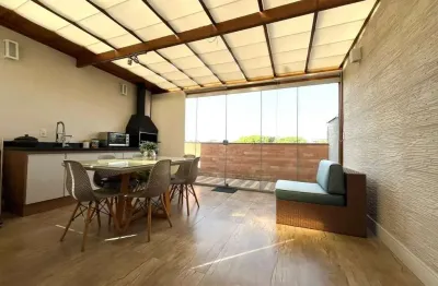 Cobertura com 2 dormitórios à venda, 99 m² por r$ 507.200,00 - vila pires - santo andré/sp